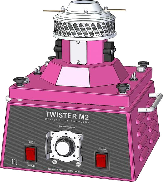 Аппарат для сахарной ваты RoboLabs Twister M2 — аппараты для сахарной ваты, ориентир от 37 500 ₽