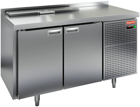 SL2-11GN (1/6) стол для салатов охл.(+2+10), 2 двери, 1390х700х850мм, HICOLD RUS — барные модули, ориентир от 143 271 ₽