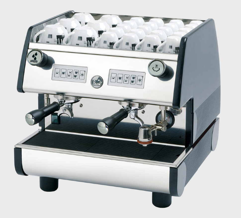 La Pavoni PUB2VN2041EU Кофемашина автомат, компактная, 2 группы, цвет - черный, объем бойлера 6 л, 220В. — барные комбайны…
