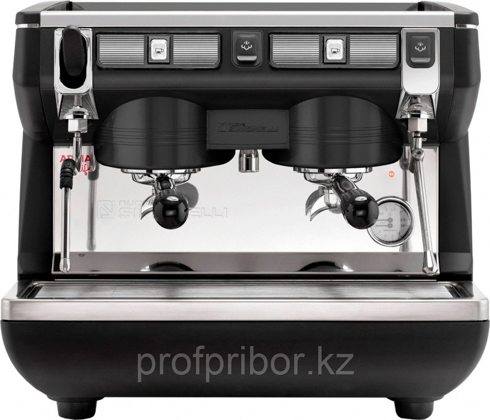 281870 Кофемашина-автомат рожковая Nuova Simonelli Appia Life Compact 2Gr V 220V metallic grey+econo — барные комбайны…