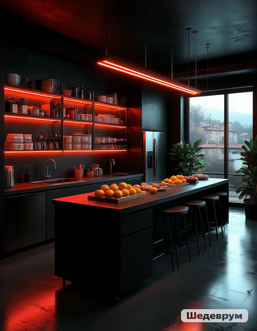 Формат: Dark kitchen